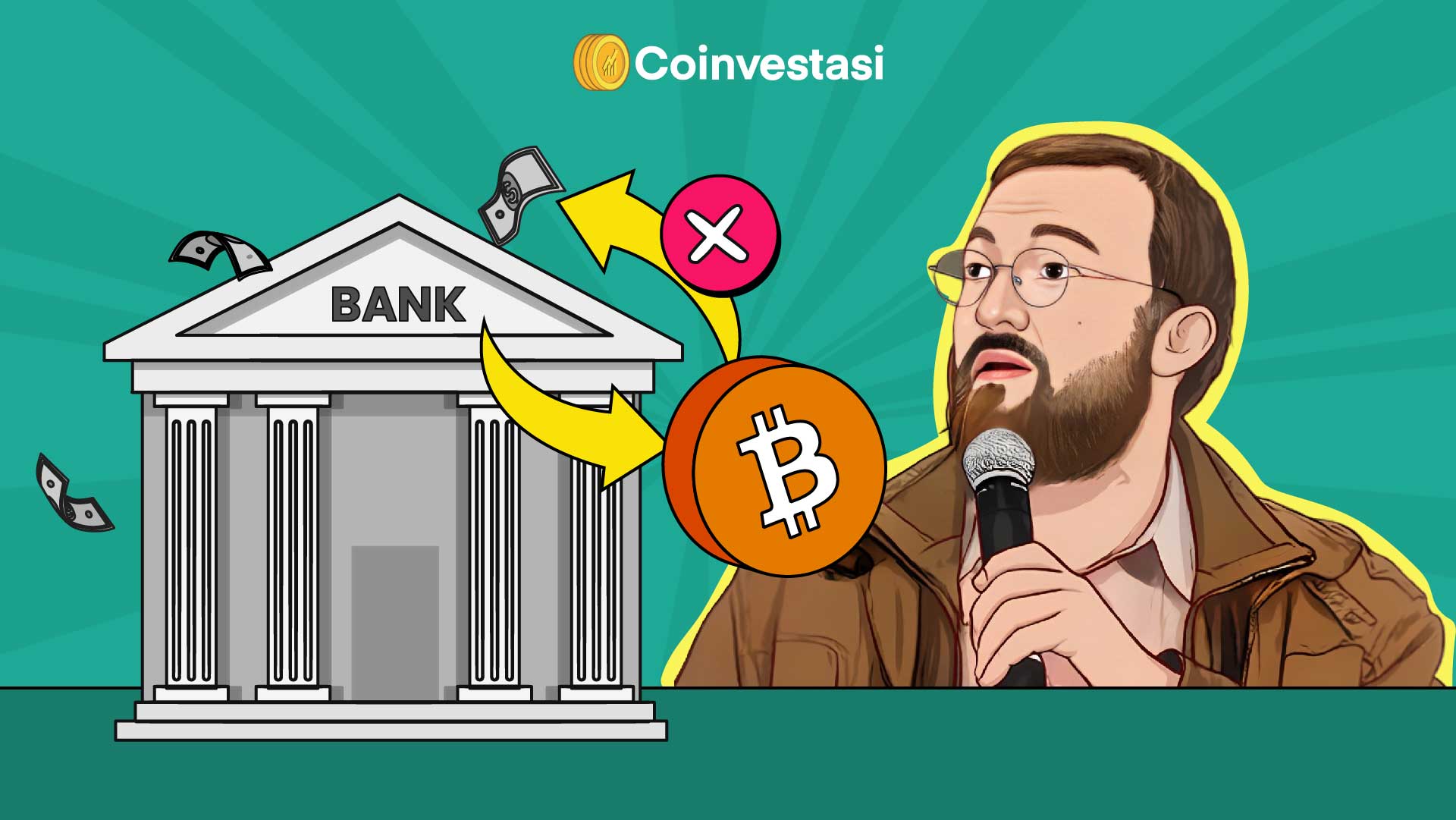 Founder Cardano Charles Hoskinson Kritik Pedas Soal Hubungan Bank Dan