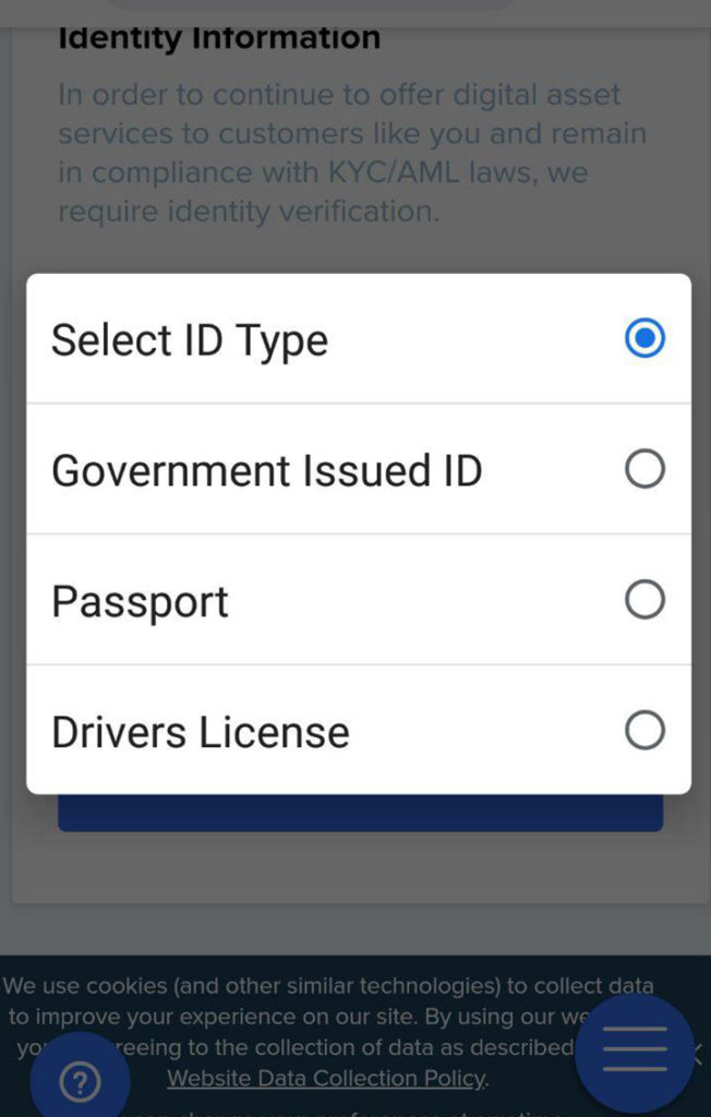 shapeshift ID verification
