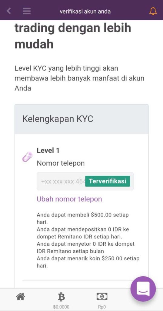 Verifikasi Akun Tahap 4