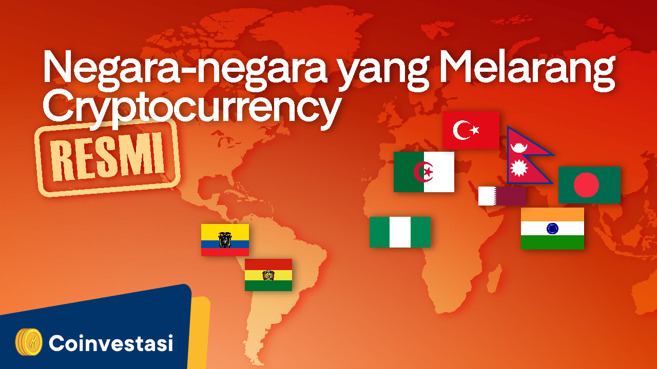 Negara-negara ini Resmi Larang Cryptocurrency