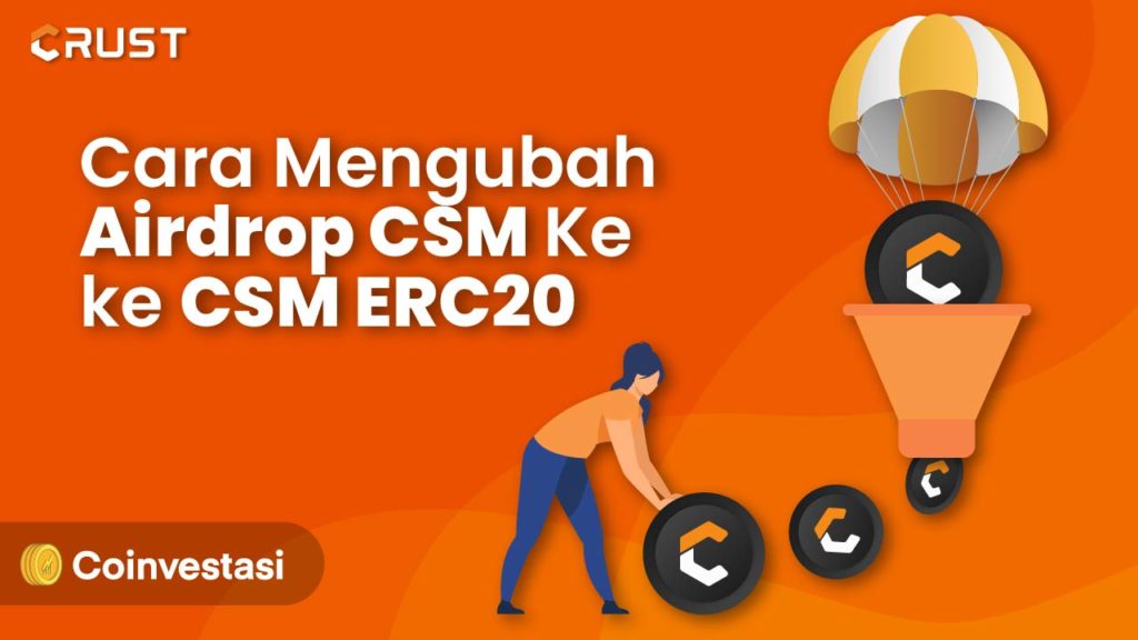 Cara Mengubah Airdrop CSM menjadi CSM ERC20