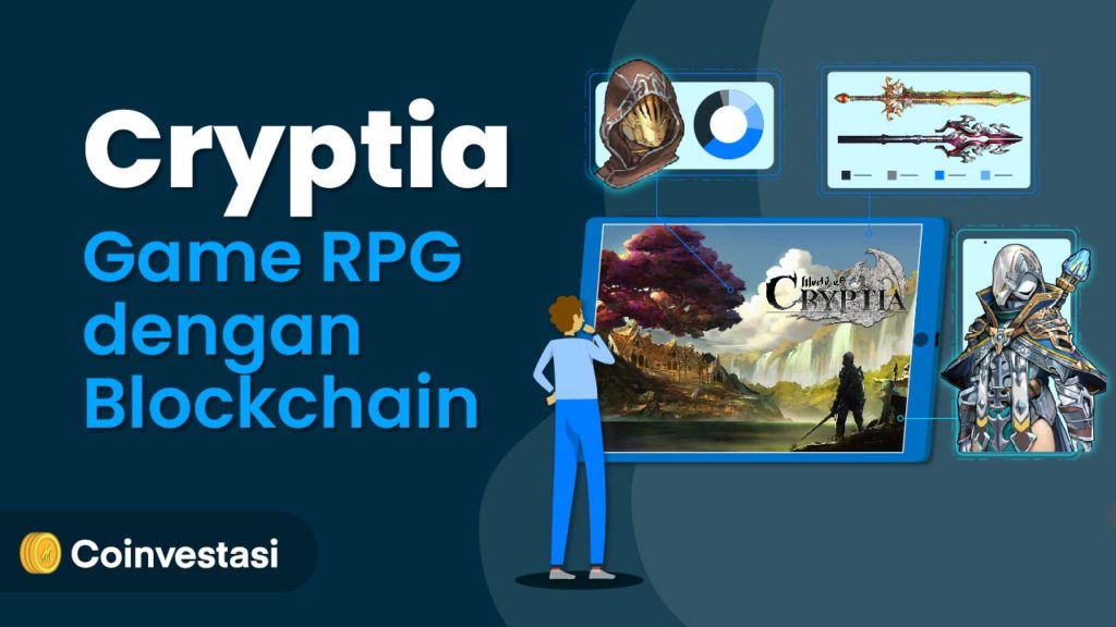 Cryptia, Game RPG dengan Blockchain