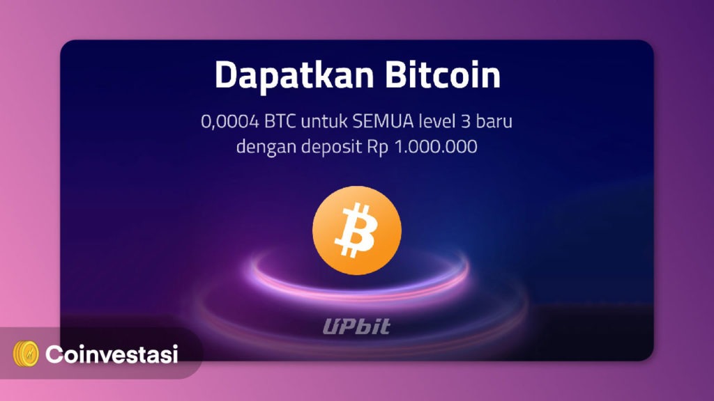 UPbit Adakan Airdrop dengan Total Dua Bitcoin!