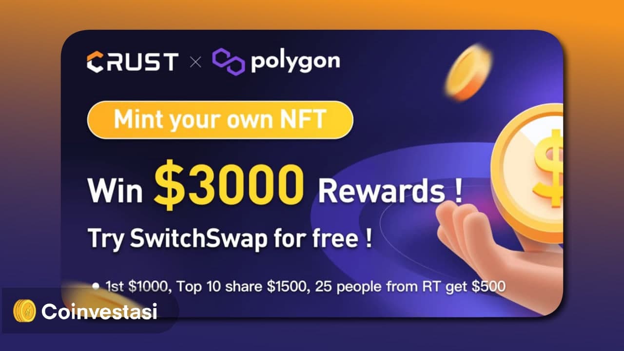 Cetak NFT di Crust dan Polygon
