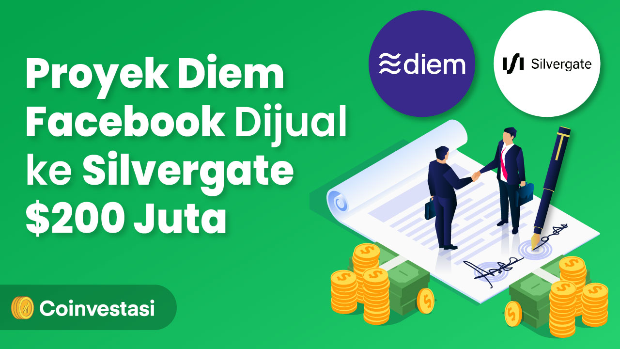 Facebook jual stablecoin Diem ke Silvergate