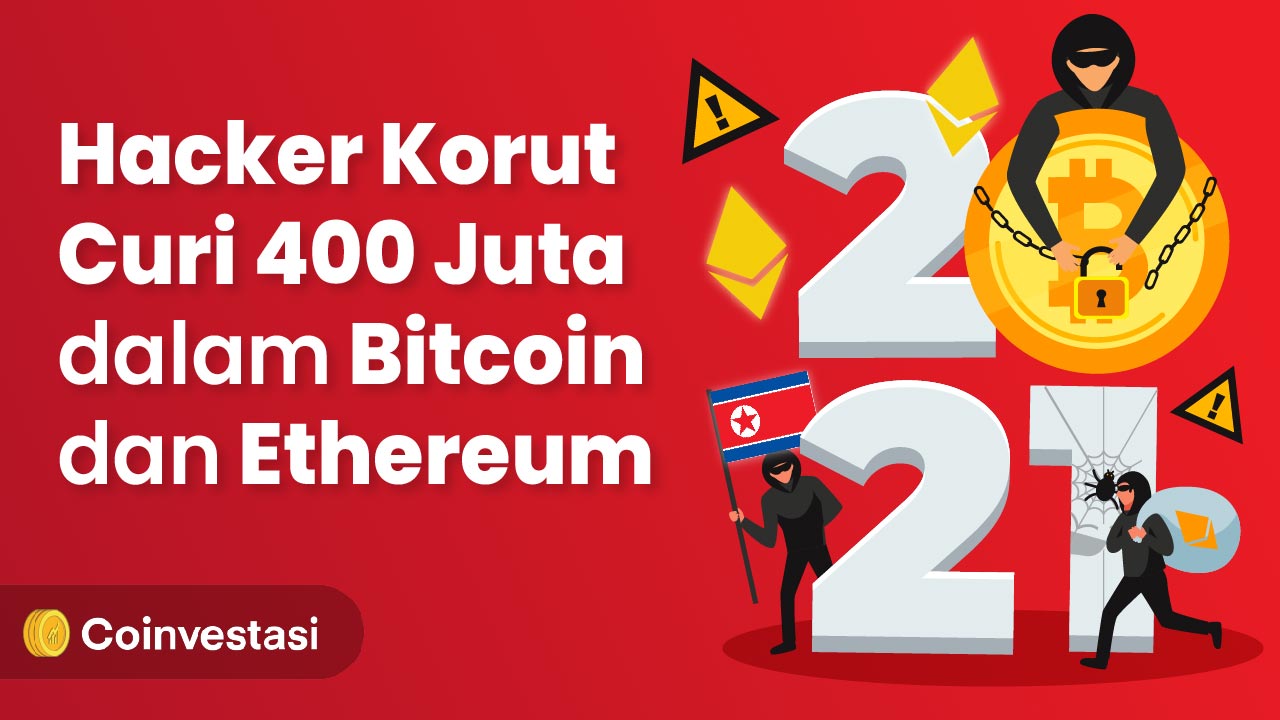 Hacker Korea Utara Curi Crypto Senilai $400 Juta Selama 2021