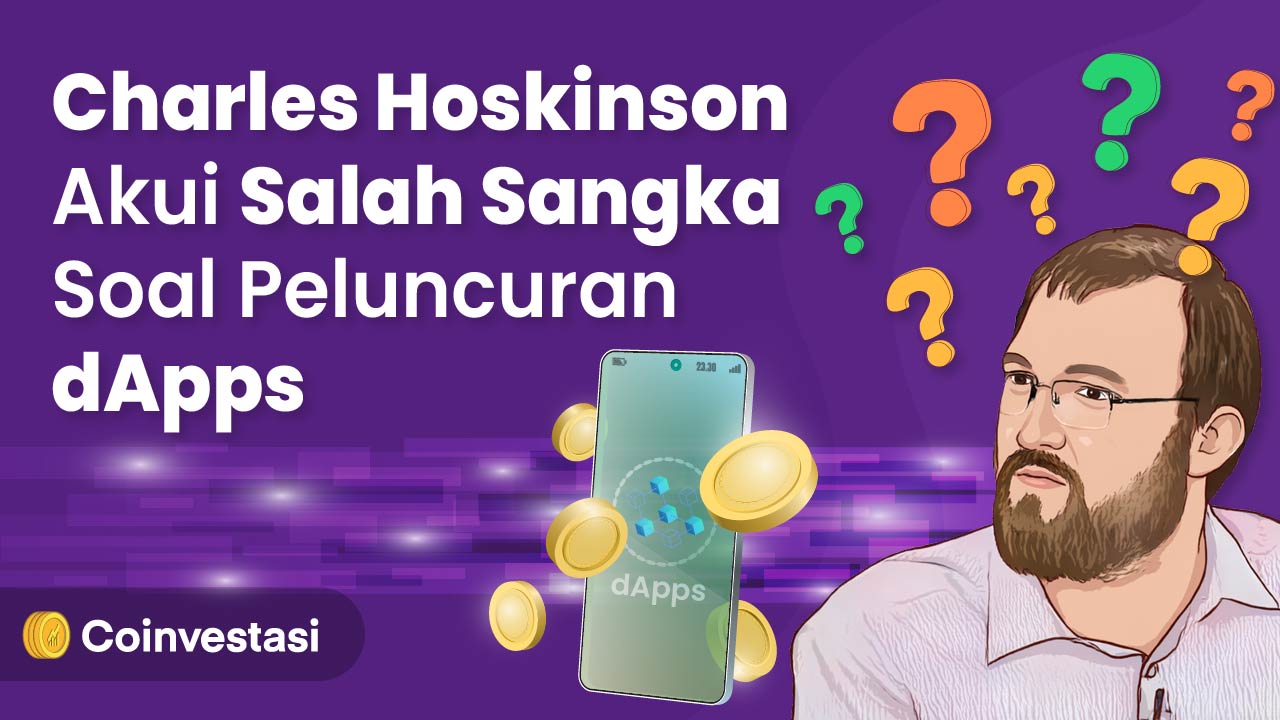 Charles Hoskinson Akui Salah Sangka Soal Peluncuran dApps