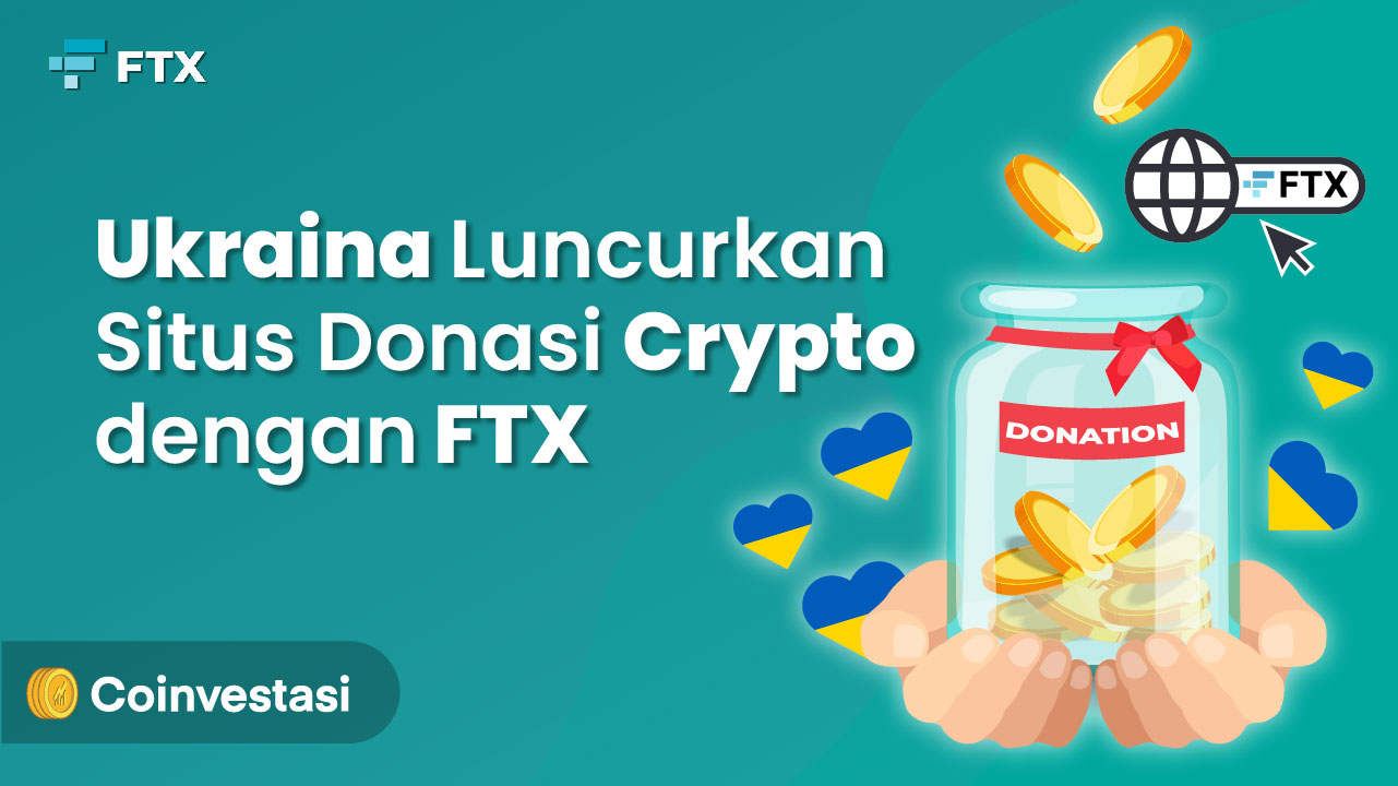 Ukraina Luncurkan Situs Donasi Crypto dengan FTX