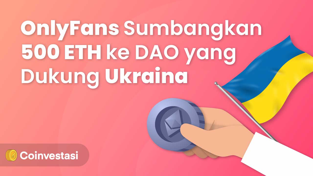 OnlyFans Sumbangkan 500 ETH