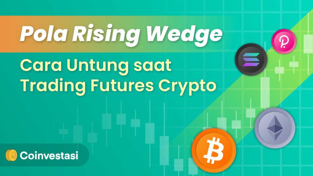 Pola Rising Wedge, Cara Untung saat Trading Futures