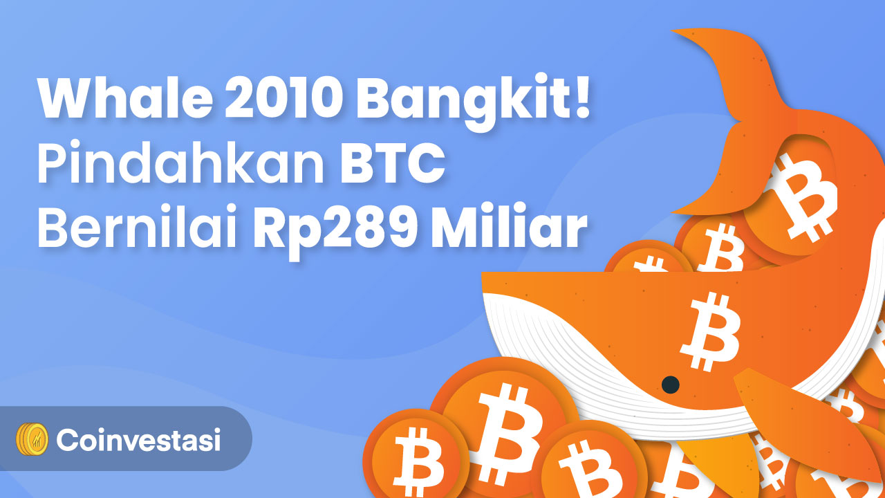 Mega Whale Bangun dan Transfer Bitcoin Bernilai Rp289 Miliar