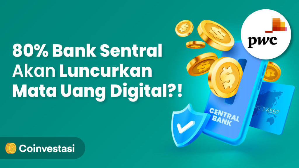 80% Bank Sentral Akan Luncurkan Mata Uang Digital