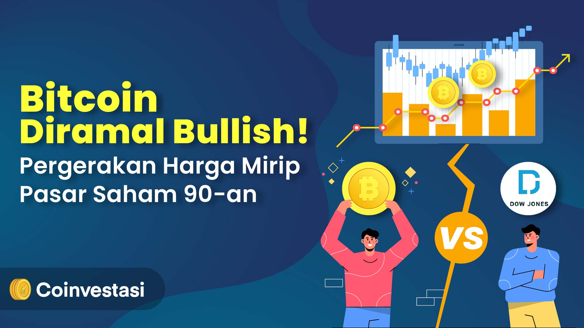 Bitcoin Diramal Bullish! Pergerakan Harga Mirip Pasar Saham 90-an