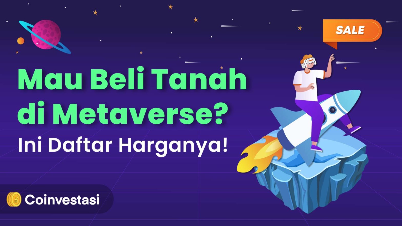 Harga tanah di metaverse