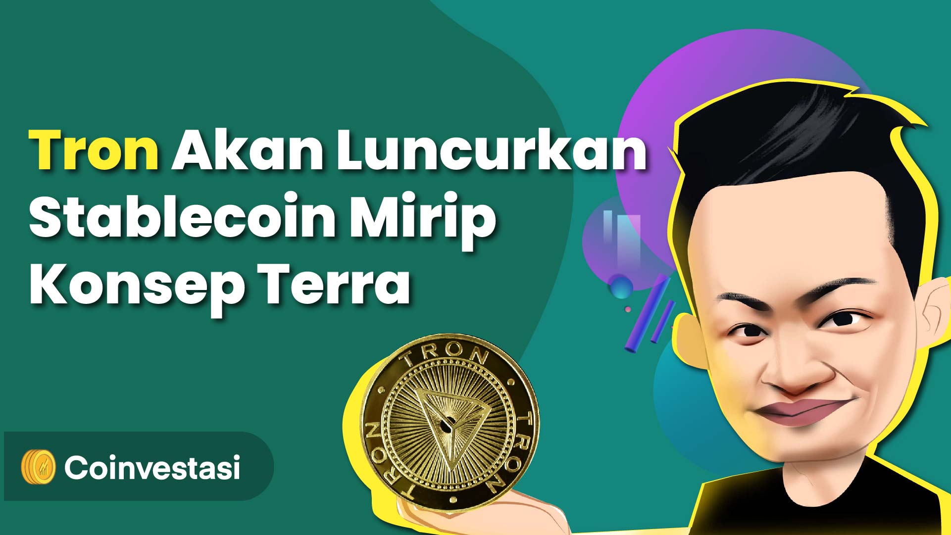 Tron Akan Luncurkan Stablecoin USDD pada 5 Mei Mendatang