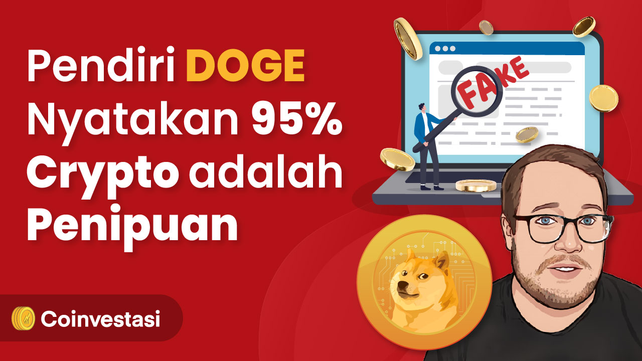 Pendiri DOGE Nyatakan 95% Crypto adalah Penipuan