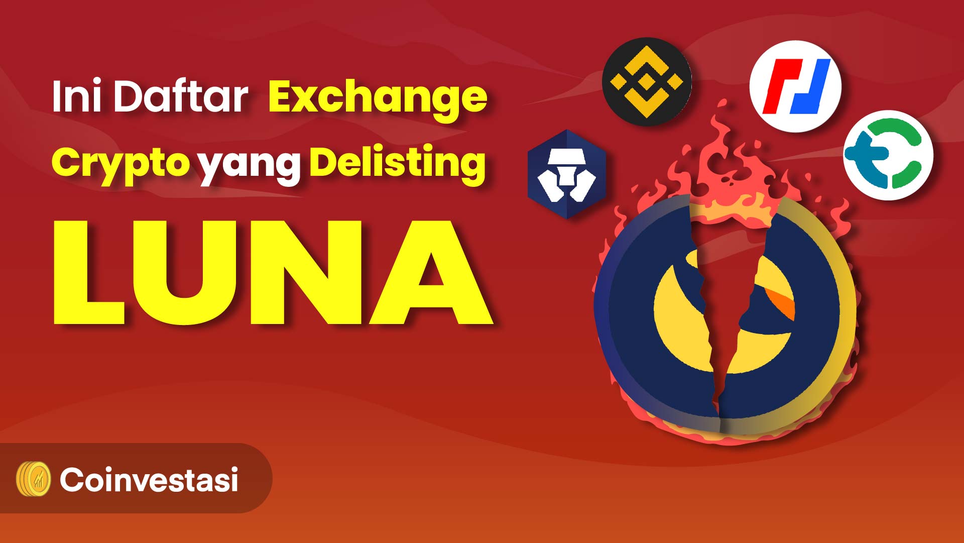 Ini Daftar Exchange Crypto yang Delisting LUNA