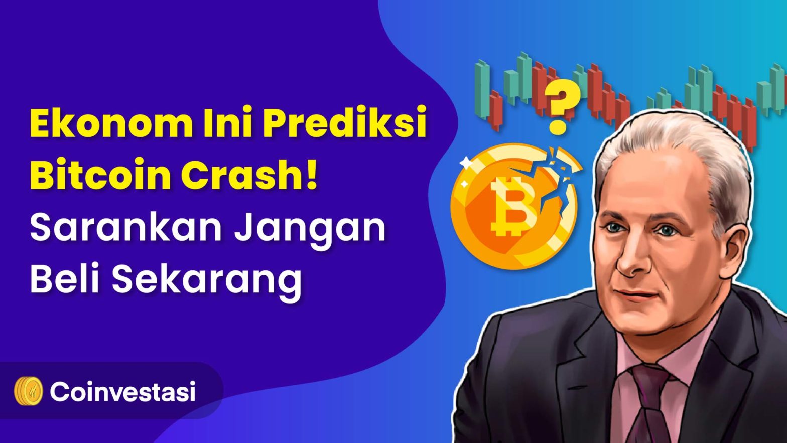 Ekonom Ini Prediksi Bitcoin Crash! Sarankan Jangan Beli Sekarang