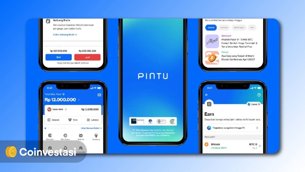 PINTU, Platform Investasi Crypto Indonesia Raih Pendanaan Seri B US$113 Juta
