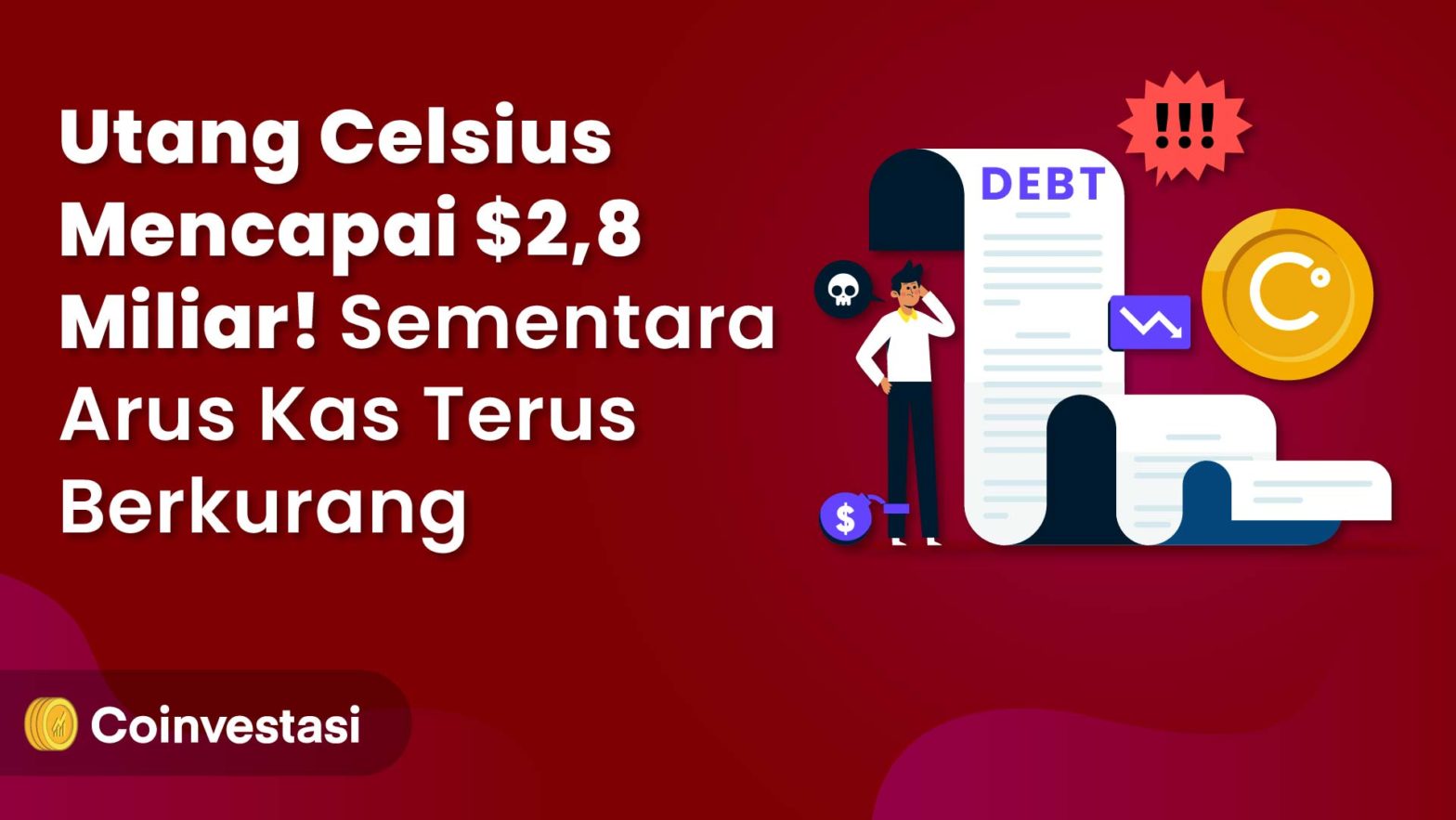 Utang Celsius Capai Miliar
