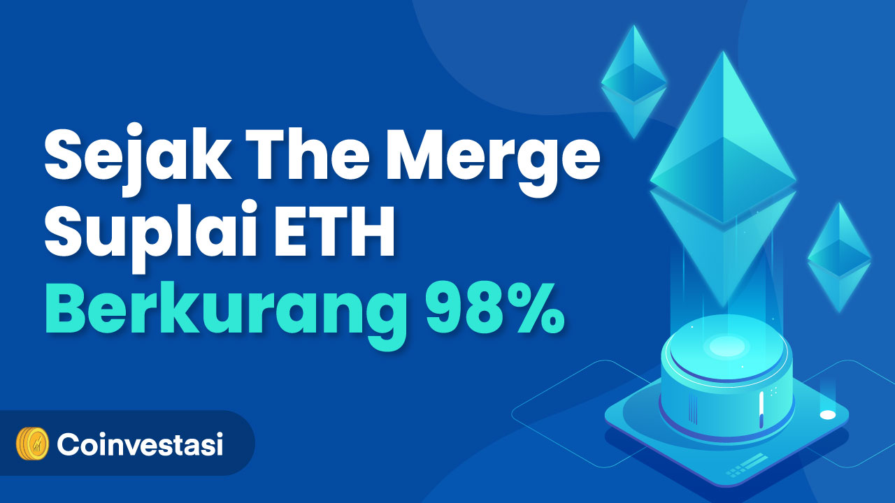 The Merge harga ETH turun