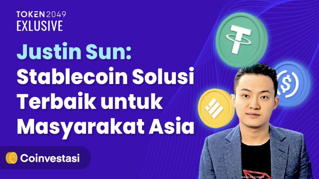 Justin Sun: Stablecoin Solusi Terbaik untuk Masyarakat Asia
