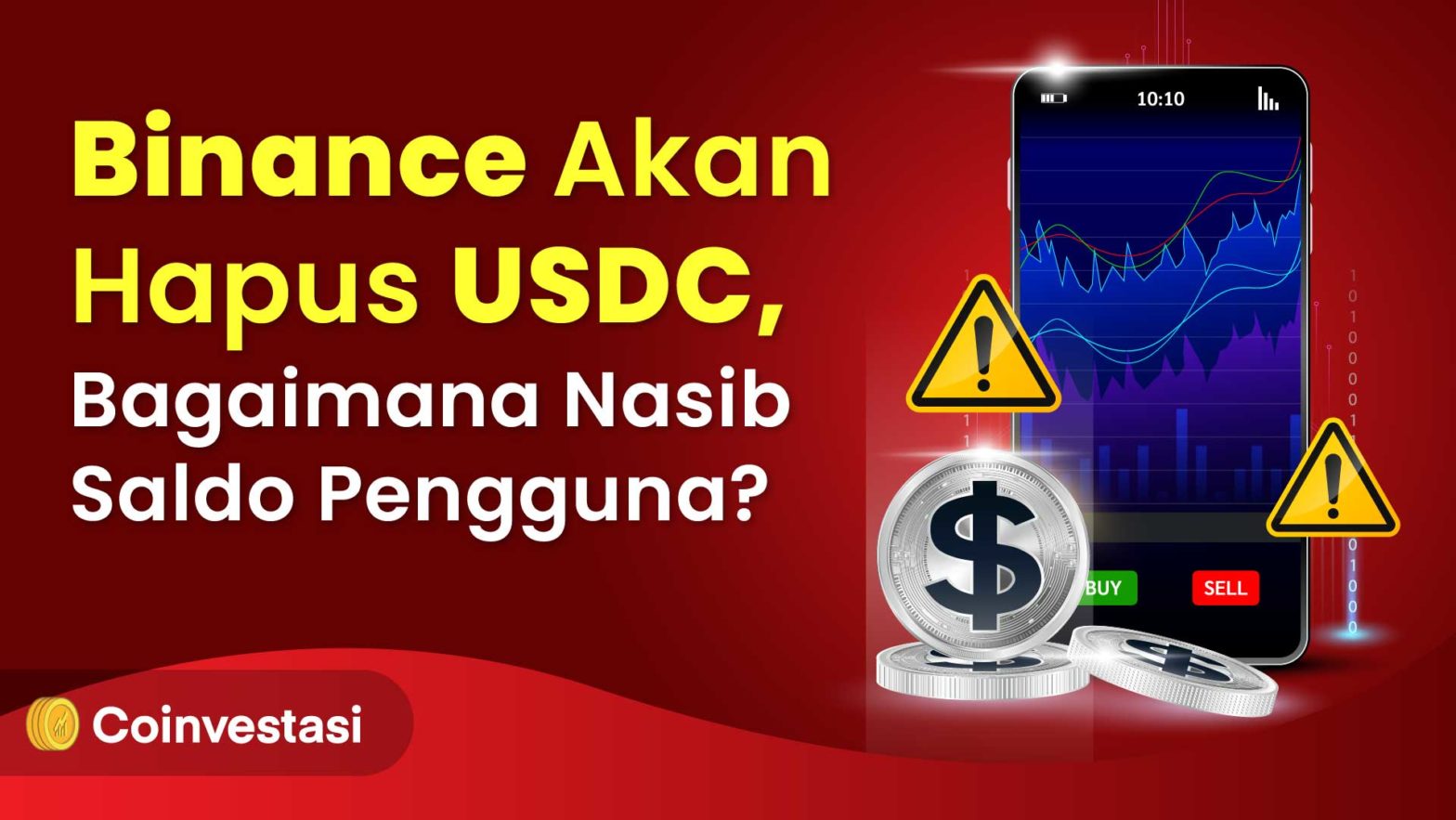 Binance akan hapus USDC