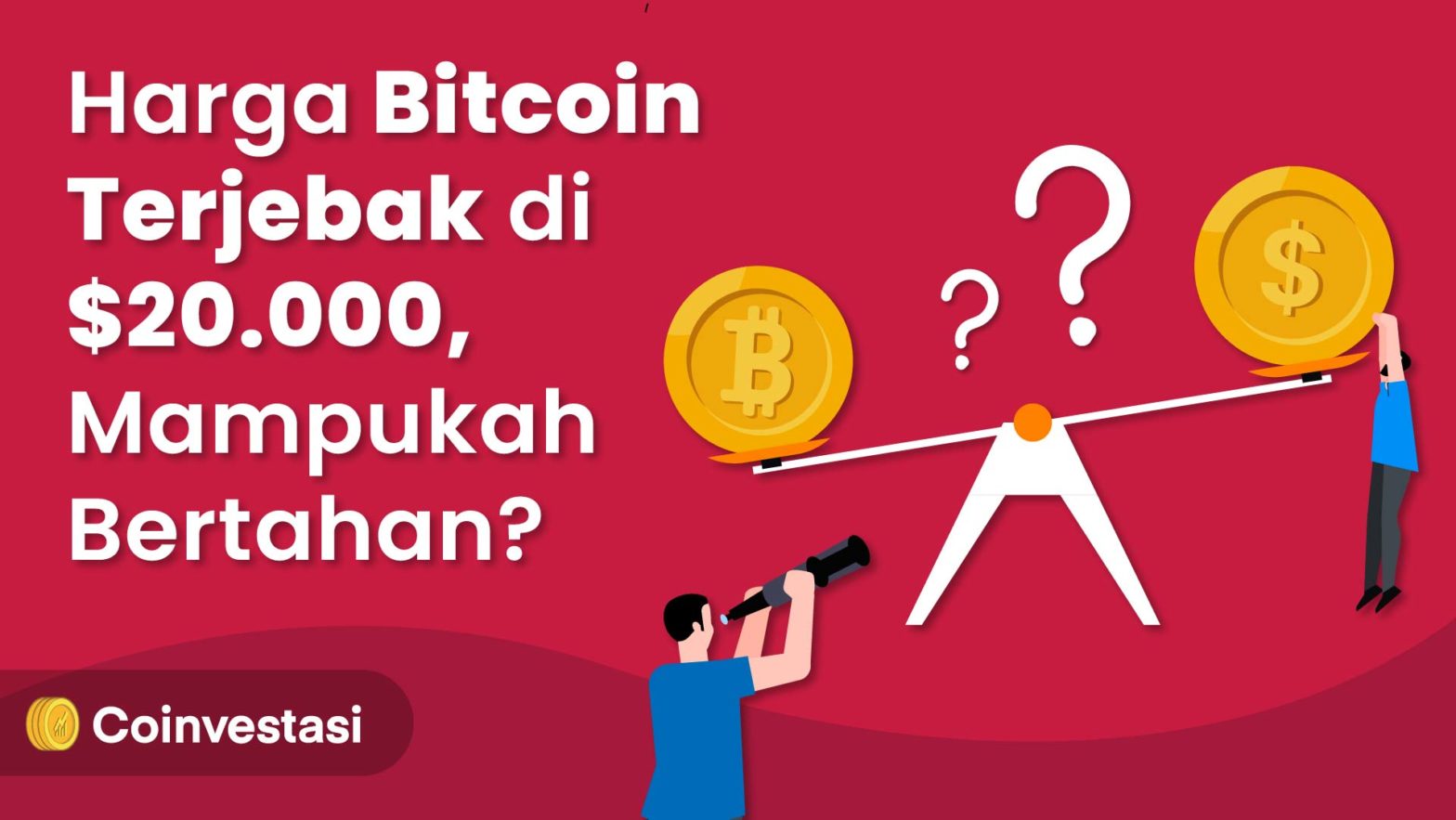 harga bitcoin terjebak di 20000