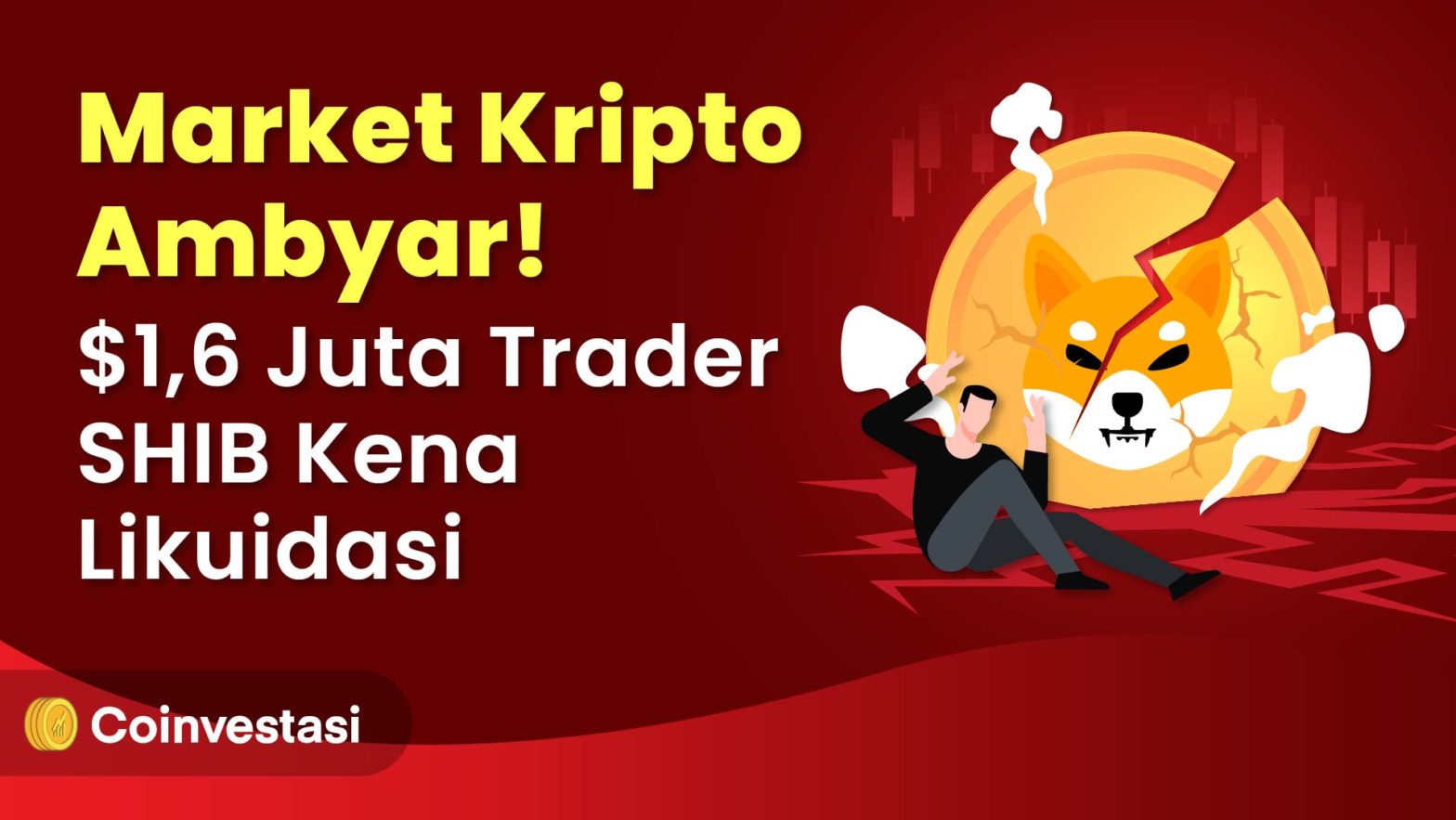 trader Shiba kena likuidasi