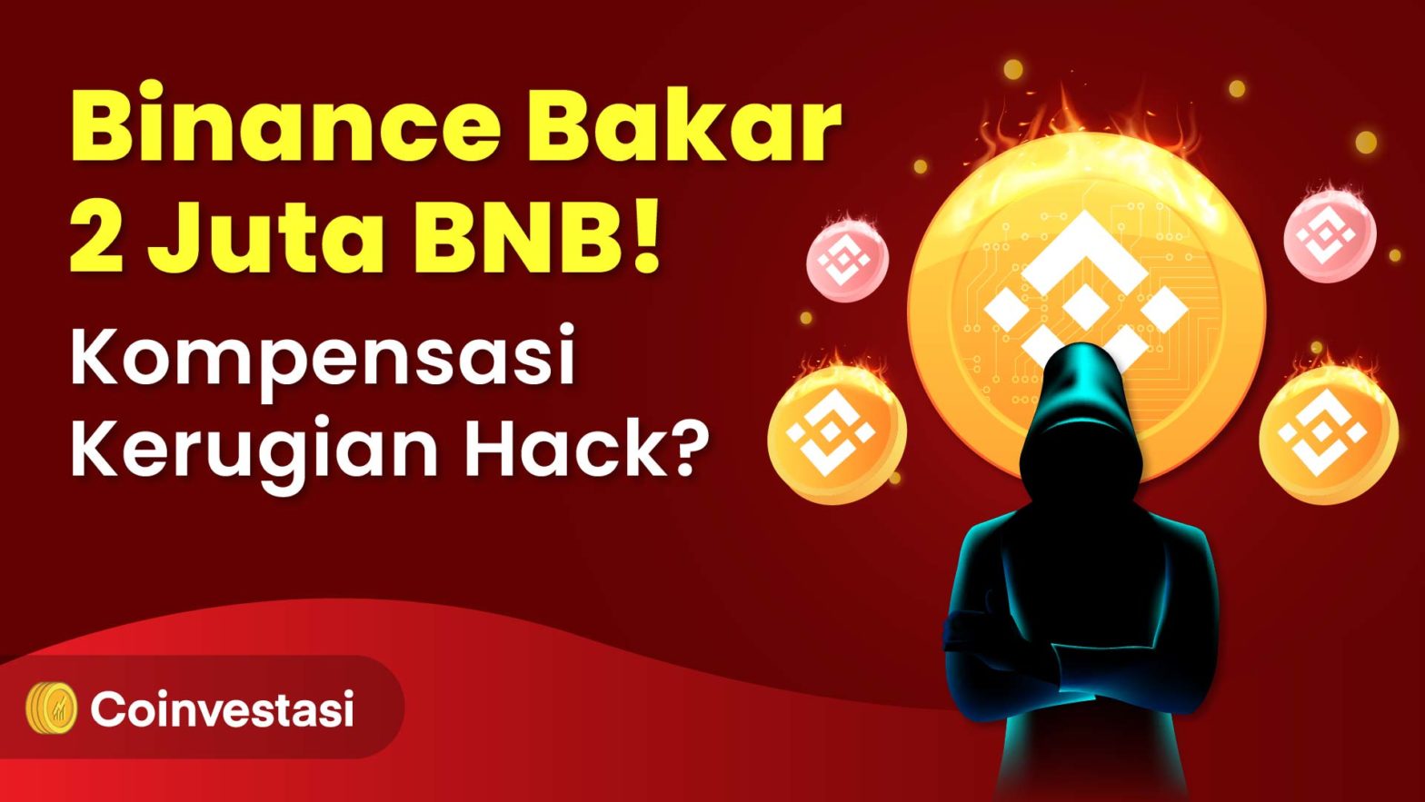 Binance bakar 2 juta BNB