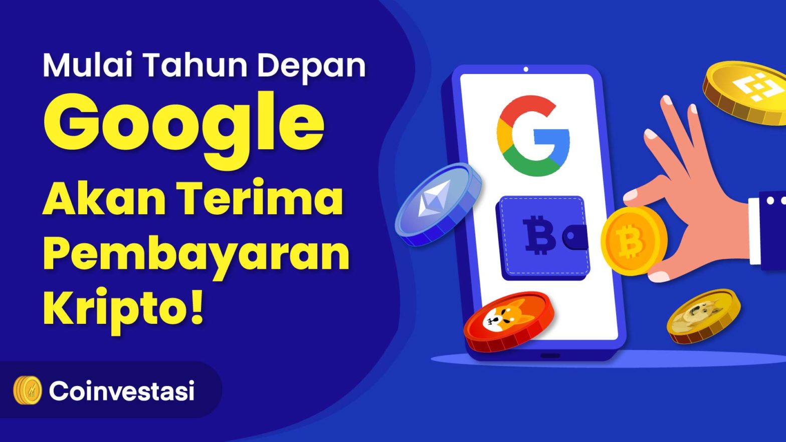 coinbase bermitra dengan google