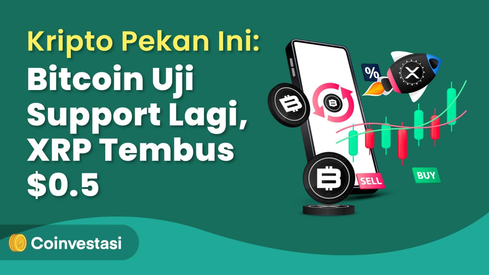 Kripto pekan ini harga Bitcoin dan Ripple