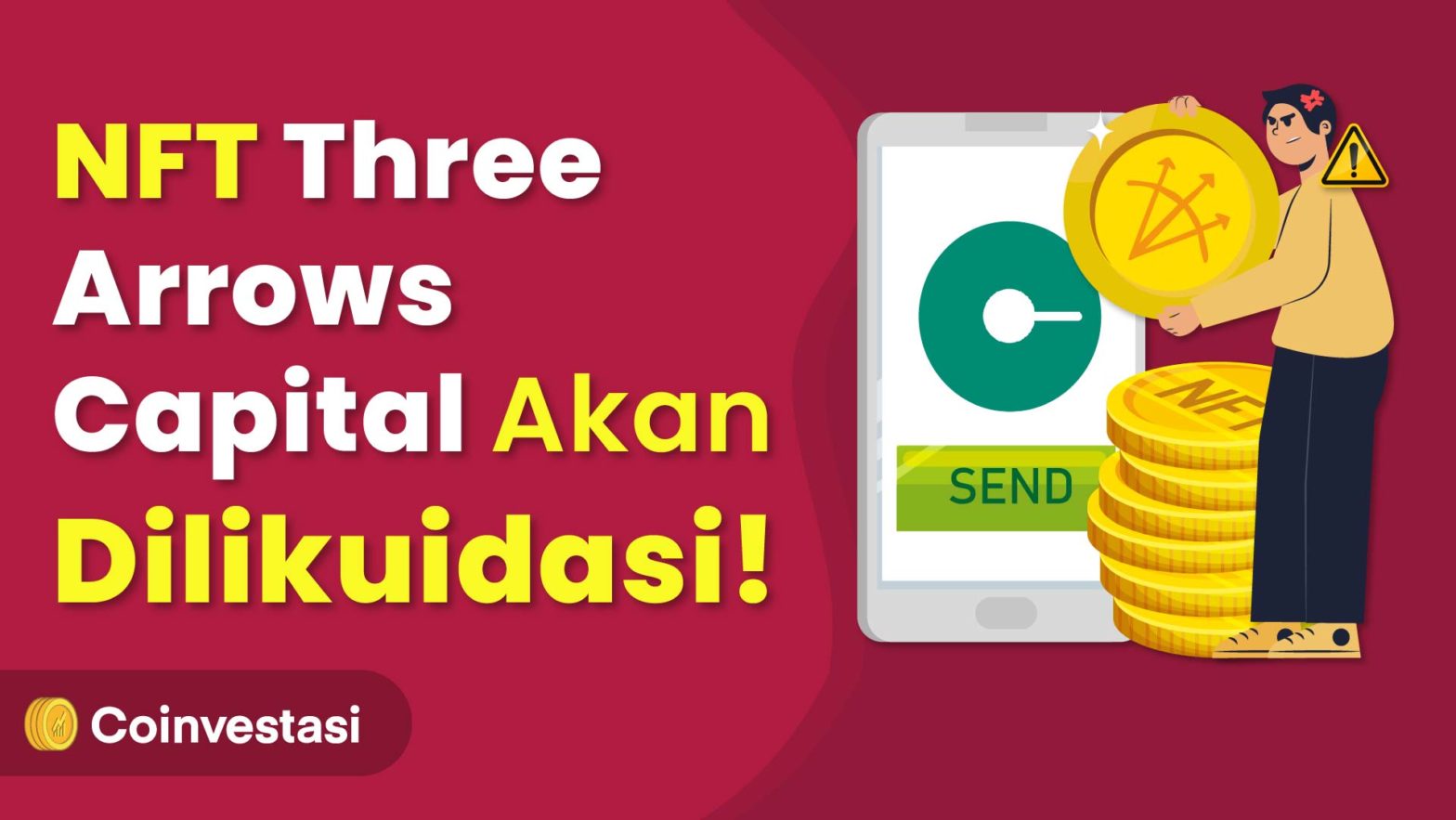 NFT Three arrows capital akan dilikuidasi