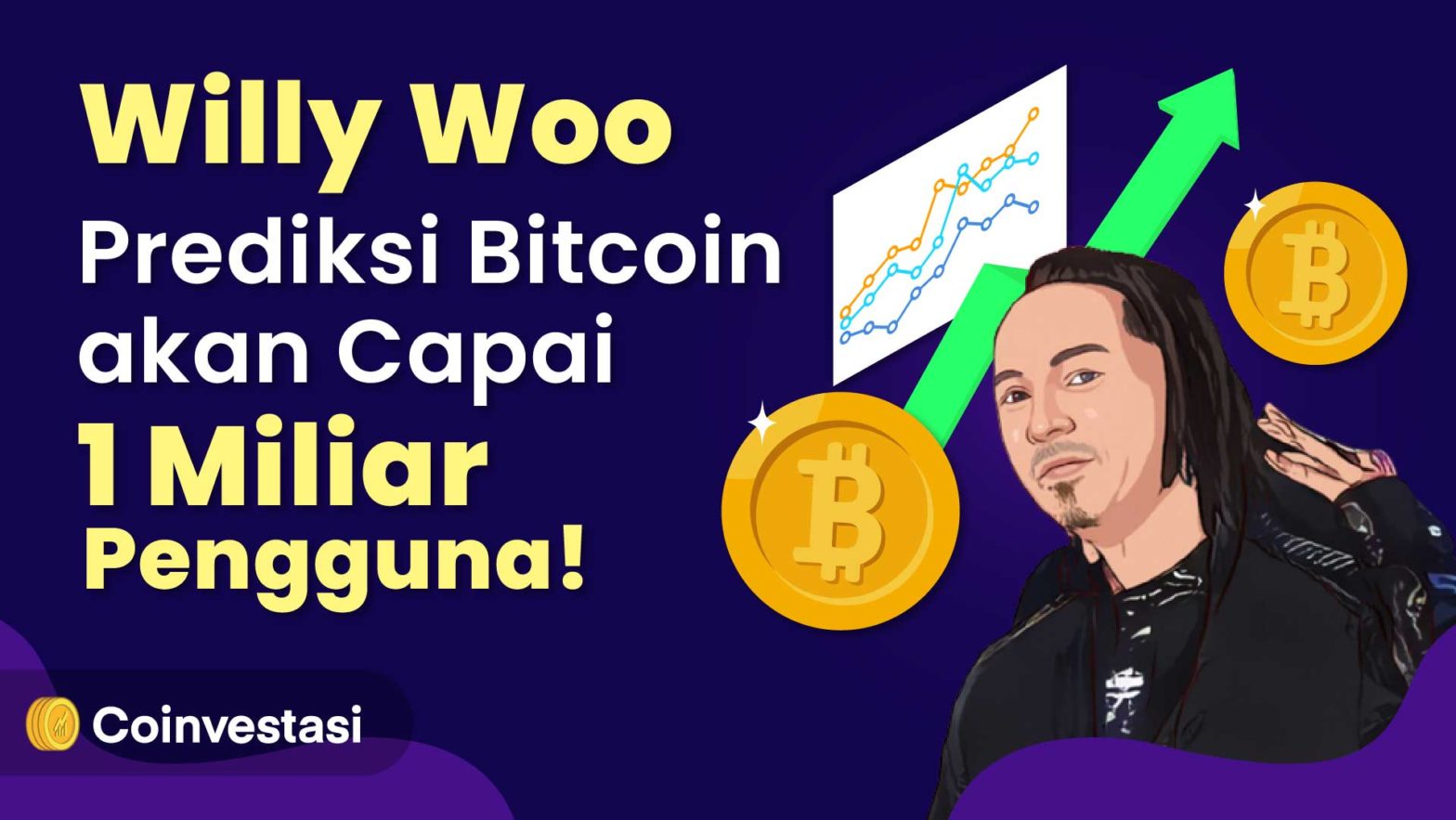 Willy woo prediksi Bitcoin satu miliar pengguna