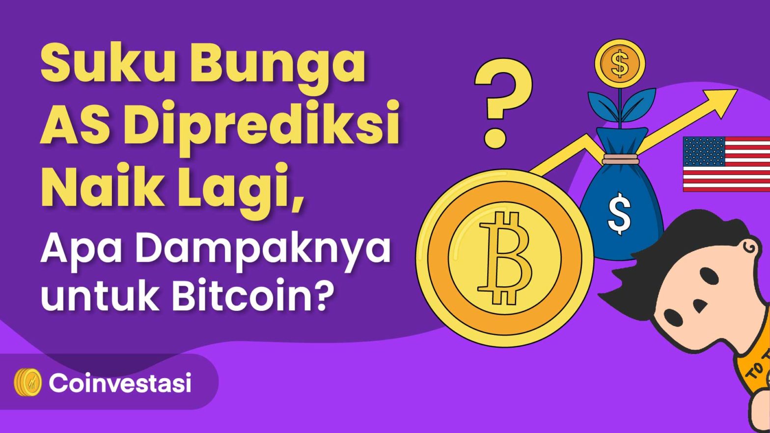 Suku bunga AS naik lagi