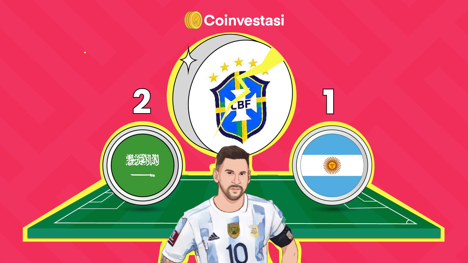 Fan token ARG turun