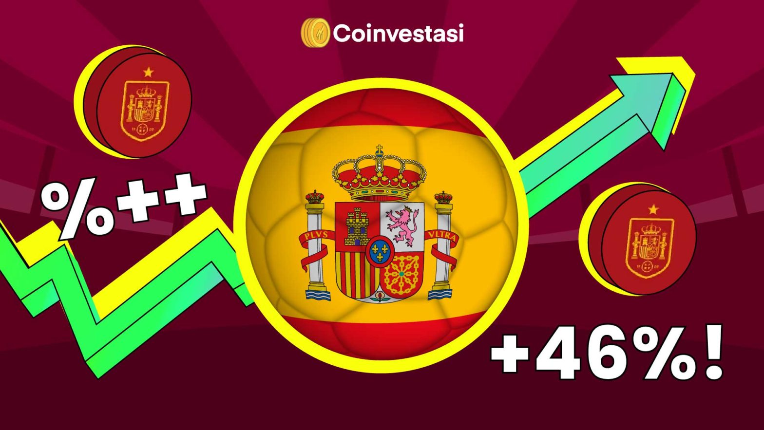 Fan Token Spanyol Naik 46%