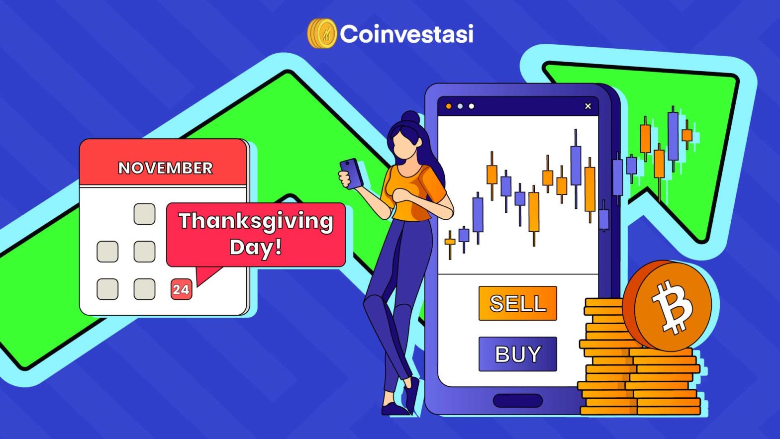 Analisis Harga Bitcoin dan Top Altcoin Pasca Thanksgiving!