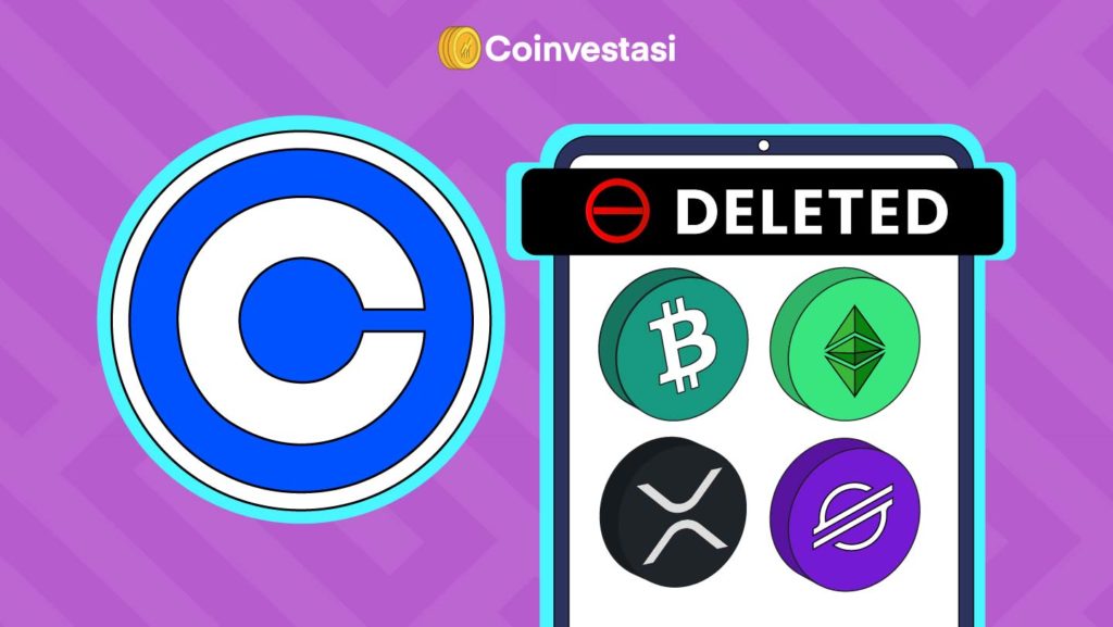 Wallet Coinbase Menghapus Sejumlah Aset Kripto