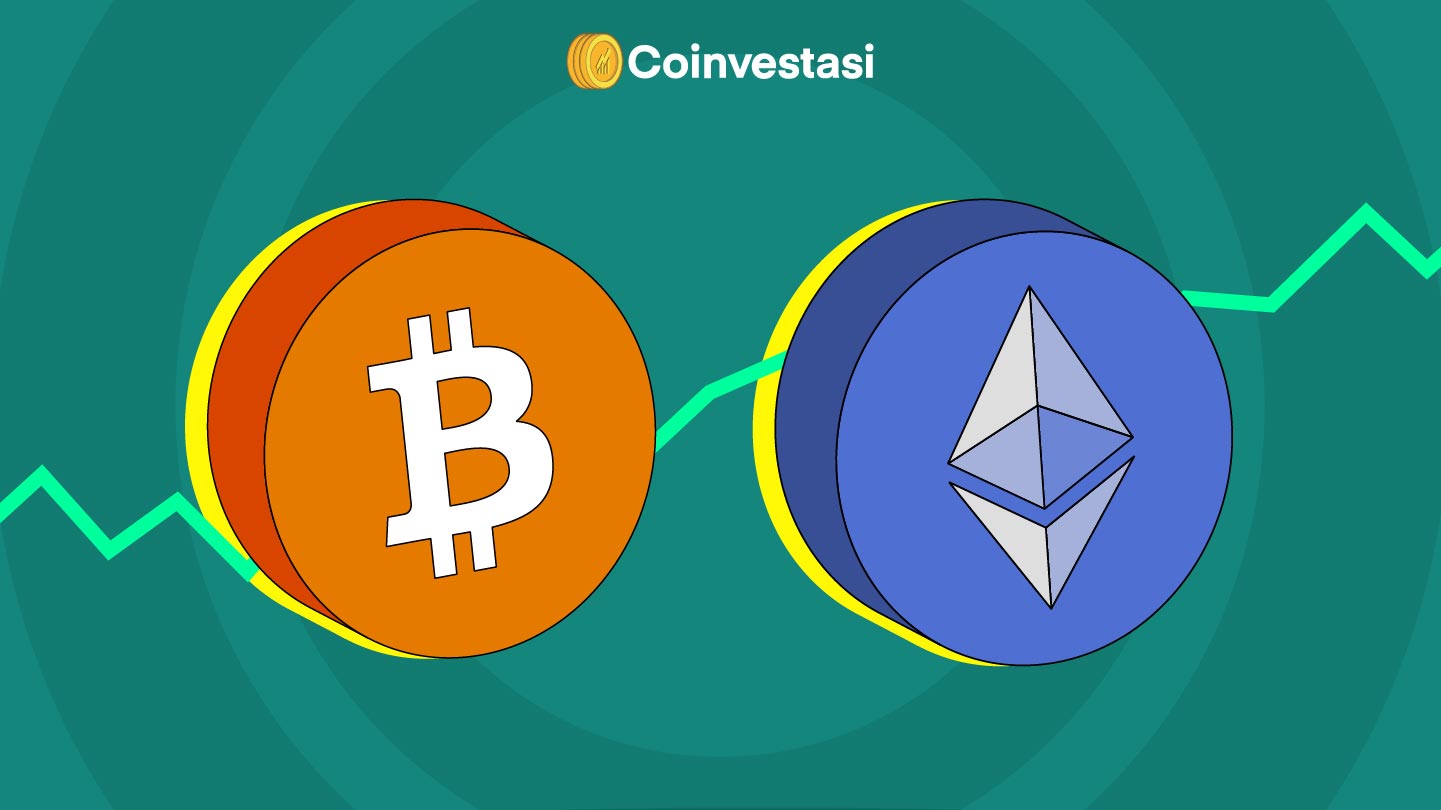 Bitcoin dan Ethereum Naik