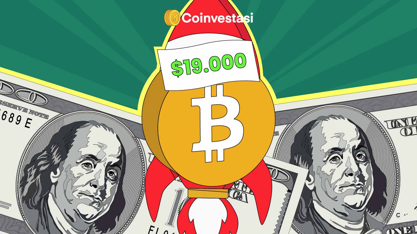Inflasi turun, harga Bitcoin naik