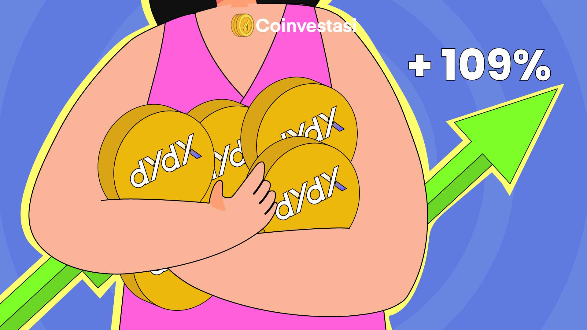 DYDX Melonjak
