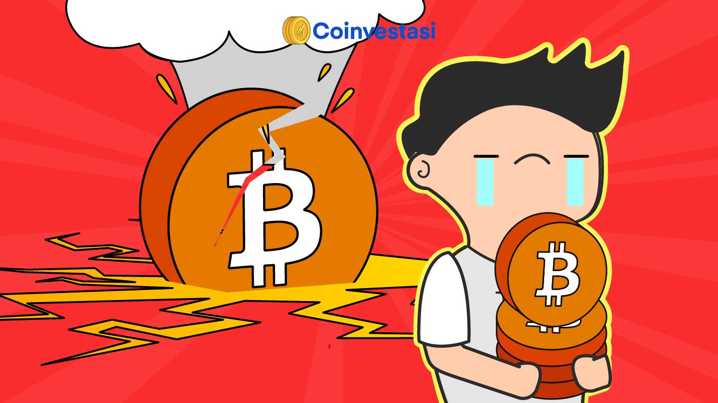 Harga BTC Anjlok, Rp4,8 Triliun Terlikuidasi Dalam Sehari! | Coinvestasi