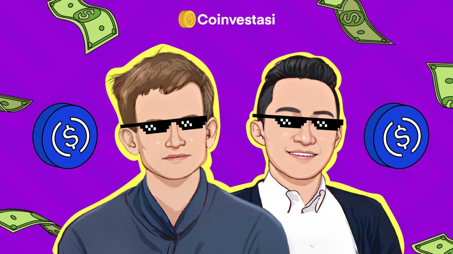 Justin Sun dan Vitalik Buterin