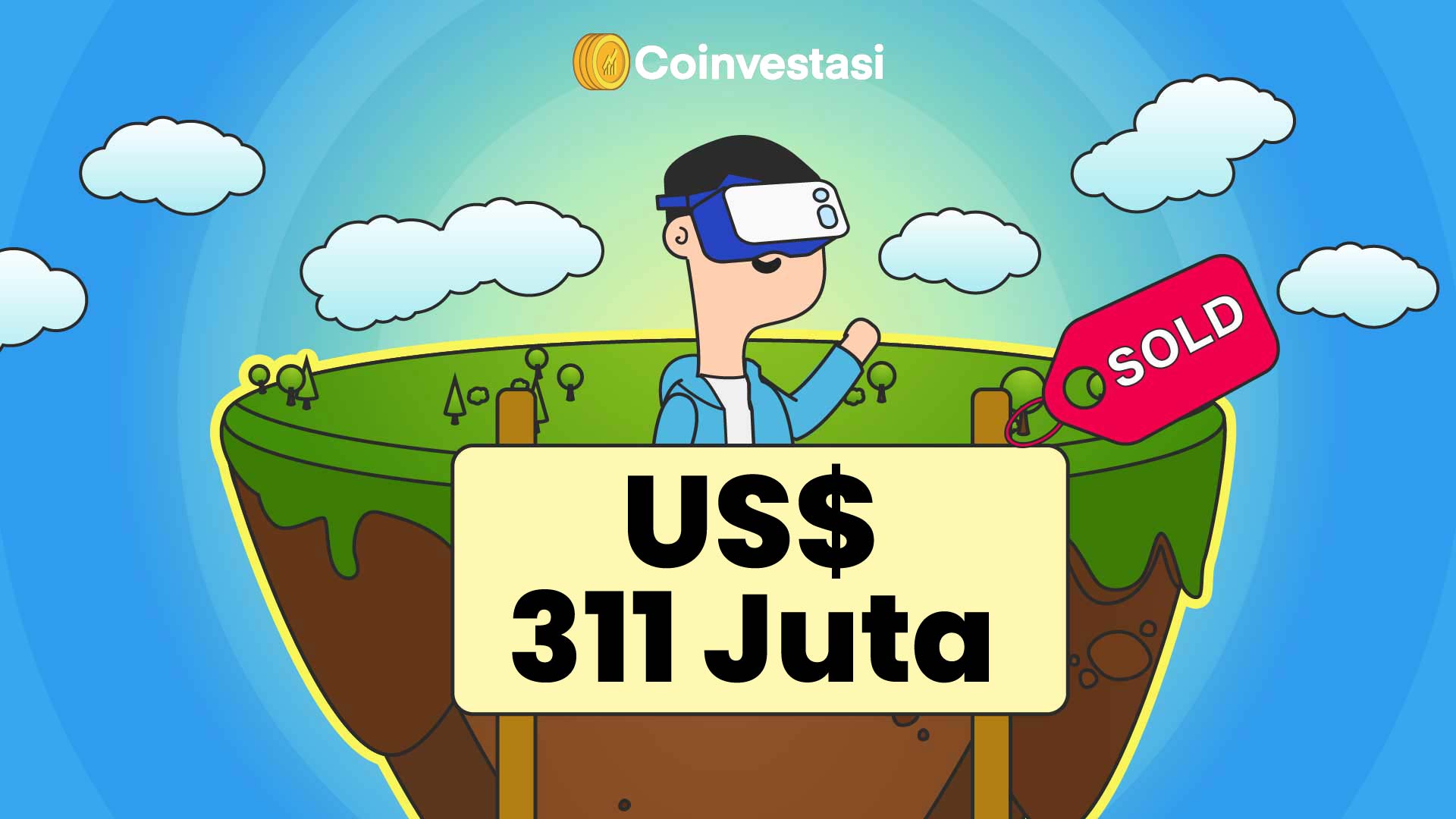 Tanah di metaverse