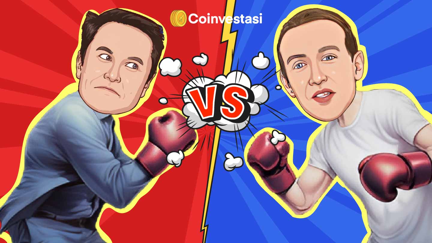 Elon Musk Ajak Mark Zuckerberg Duel Usai Meta Ingin Rilis Aplikasi ...