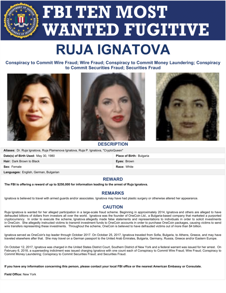 onecoin ruja ignatova