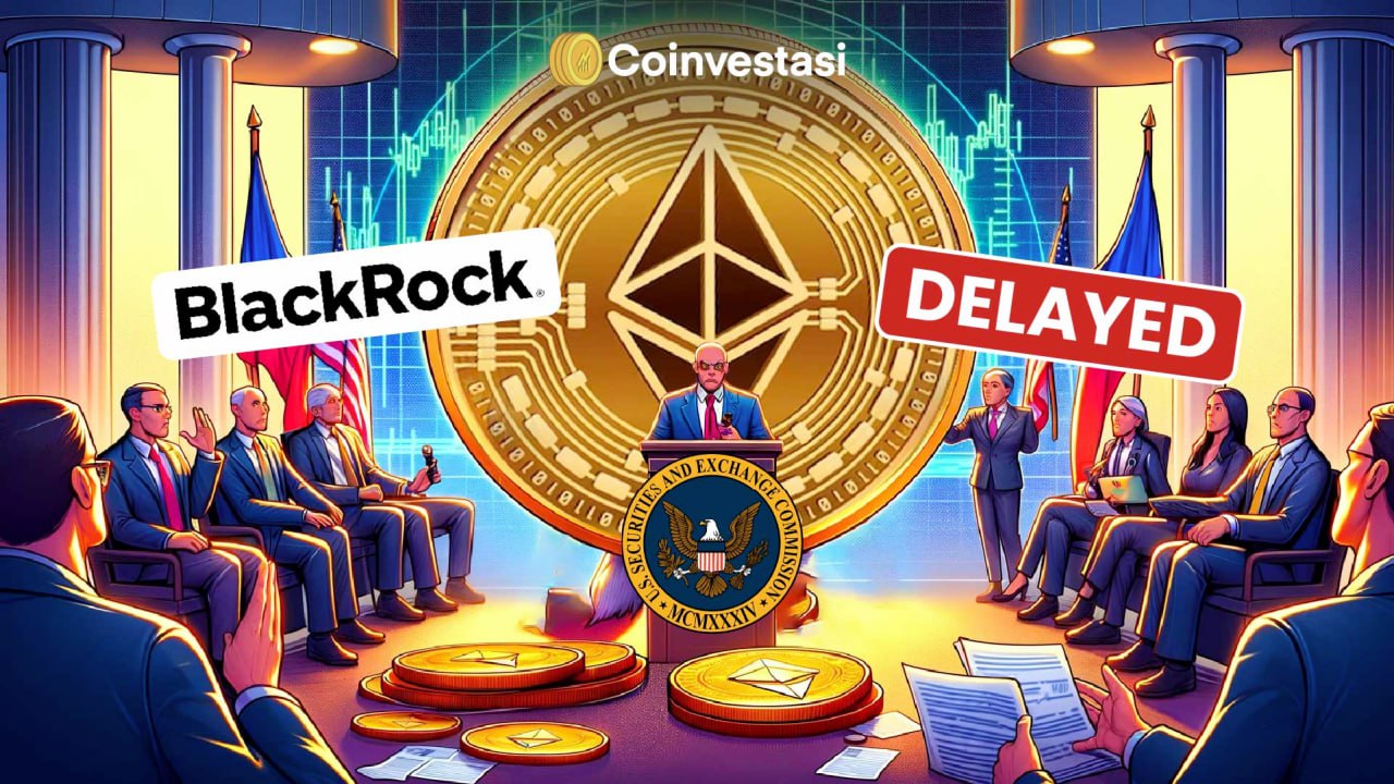 ETH ETF spot BlackRock ditunda