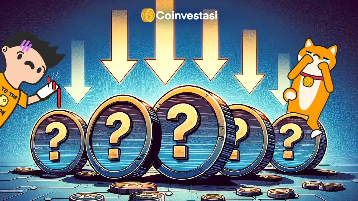 altcoin turun ketika pasar kripto reli