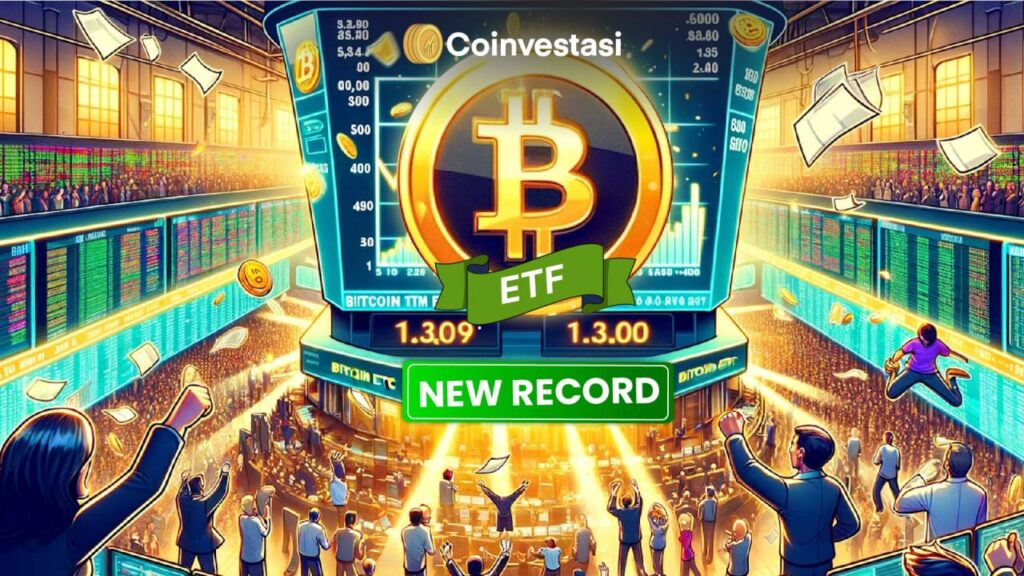 Rekor baru ETF Bitcoin spot